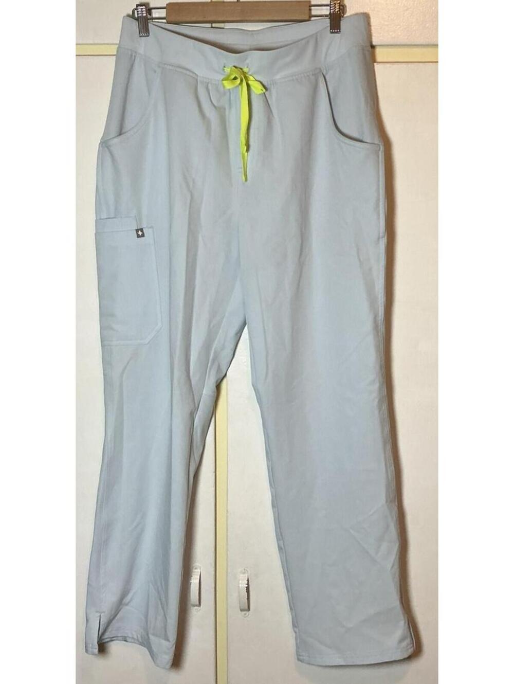 FIGS Kade Cargo Scrub Pants Women's Large Blue